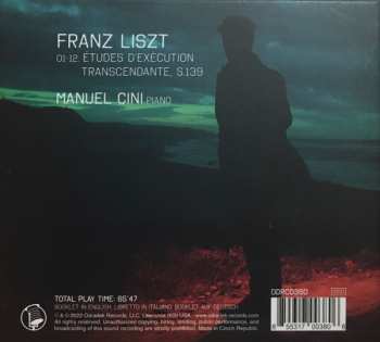 CD Franz Liszt: Études D'Exécution Transcendante
