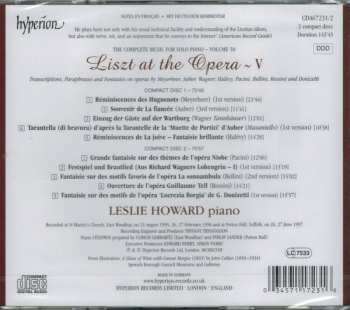 2CD Franz Liszt: Liszt At The Opera - V -