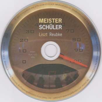 CD Franz Liszt: Meisterschüler (Ladegast-Eule-Orgel Nikolaikirche Leipzig)