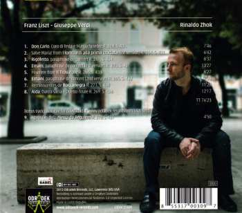 CD Franz Liszt: Liszt-Verdi Complete Paraphrases And Free Transcriptions