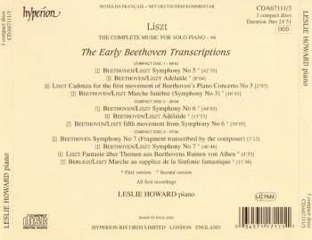 3CD Franz Liszt: The Early Beethoven Transcriptions