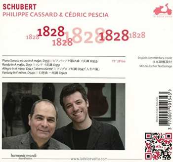 CD Franz Schubert: 1828 - Sonata D959 + Piano Duets