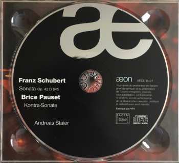 CD Franz Schubert: Sonata Op. 42 D 845 • Kontra Sonate