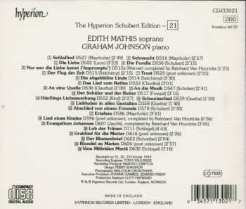 CD Franz Schubert: Complete Songs = Sämtliche Lieder = Mélodies Intégrales