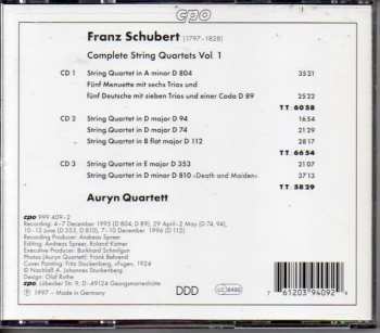 6CD/Box Set Franz Schubert: Complete String Quartets 