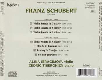 2CD Franz Schubert: Complete Works For Violin And Piano