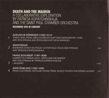 CD Franz Schubert: Death And The Maiden 