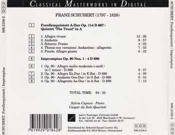 CD Franz Schubert: Forellen-quintett / Piano-quintet "Trout" D 667 - Impromptus Op. 90 Nos. 1-4 D 899