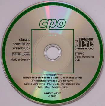 CD Franz Schubert: Arpeggione