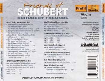 CD Franz Schubert: Friends Of Schubert = Schuberts Freunde
