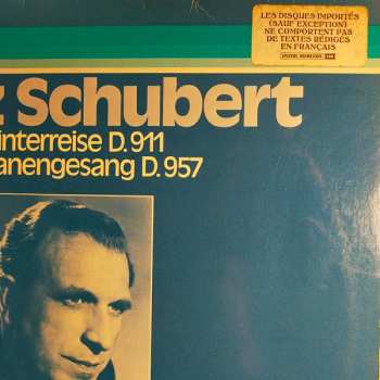 2LP Franz Schubert: Winterreise D. 911 / Schwanengesang D. 957