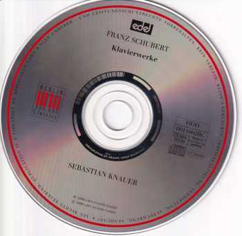 CD Franz Schubert: Impromptus Op. 90, D 915, D 817, Sonate C-Moll D 958