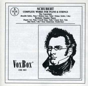 CD Franz Schubert: Kammermusik Für Klavier & Streicher