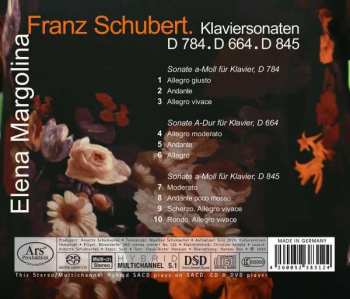 SACD Franz Schubert: Klaviersonaten D 784, D 664, D 845