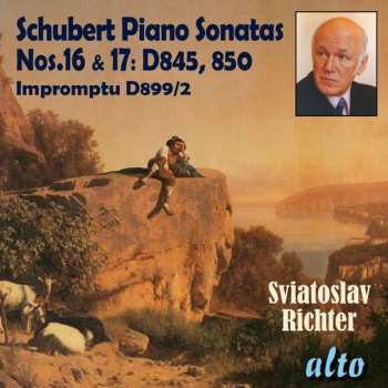 CD Franz Schubert: Piano Sonatas Nos.16 & 17: D845, 850, Impromptu D899/2 