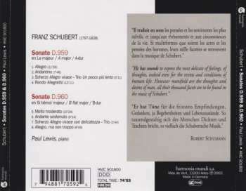CD Franz Schubert: Les Dernières Sonates - The Last Sonatas D.959 & 960