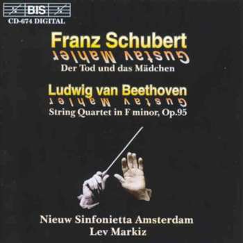 CD Ludwig van Beethoven: Der Tod Und Das Mädchen / String Quartet In F Minor, Op. 95