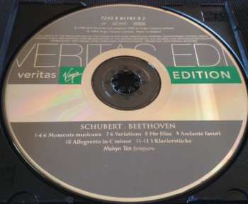 CD Franz Schubert: 6 Moments Musicaux / 3 Klavierstücke