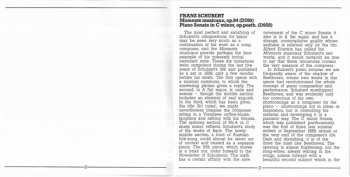 CD Franz Schubert: Moments Musicaux, D780 / Piano Sonata In C Minor, D958