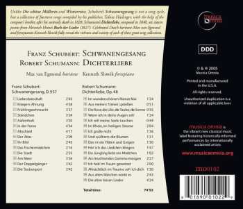 CD Robert Schumann: Schwanengesang / Dichterliebe