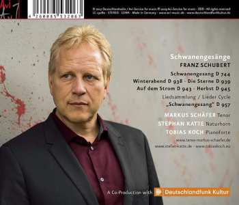 CD Franz Schubert: Schwanengesänge DIGI