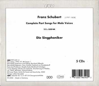 5CD/Box Set Franz Schubert: Singphonic Schubert (Complete Edition )