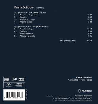 SACD Franz Schubert: Symphonies 1 & 6