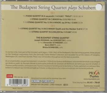 2CD Franz Schubert: Piano Quintet, D. 667 "The Trout" / The Last String Quartets, D. 703, 804, 810, 887