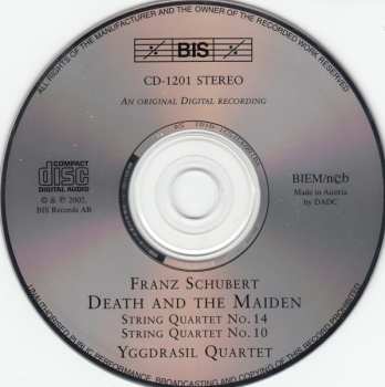 CD Franz Schubert: Death and the Maiden