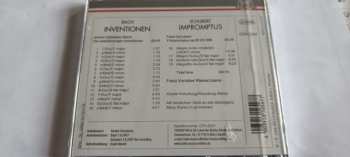 CD Franz Vorraber: Bach - Inventionen / Schubert - Impromptus