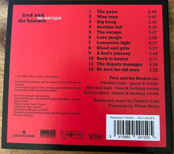 CD Fred And The Healers: No Escape