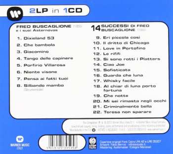 CD Fred Buscaglione: Fred Buscaglione E I Suoi Asternovas / 14 Successi di Fred Buscaglione
