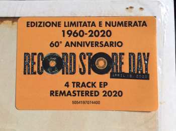 EP Fred Buscaglione: Io Piaccio (Da "A Tutti Piace Fred") NUM