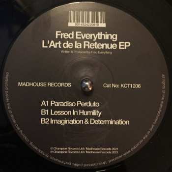 LP Fred Everything:  L'Art De La Retenue EP