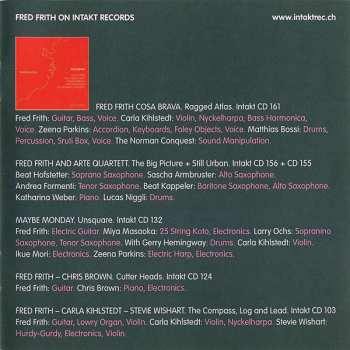CD Fred Frith: Clearing Customs