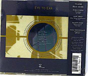 CD Fred Frith: Eye To Ear