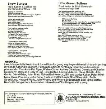 CD Fred Koller: Songs From The Night Before