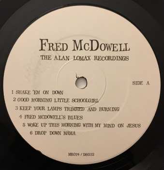 LP Fred McDowell: The Alan Lomax Recordings