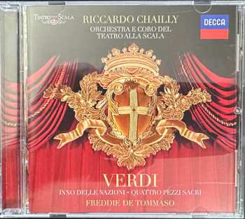 CD Giuseppe Verdi: Verdi: Inno Delle Nazioni Quatro Pezzi Sacri View full details Read reviews Listen to samples Watch videos Verdi: Inno Delle Nazioni Quatro Pezzi Sacri