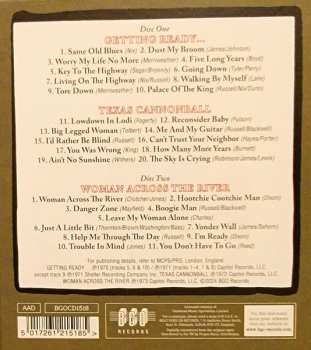 2CD Freddie King: Getting Ready / Texas Cannonball / Woman Across The River