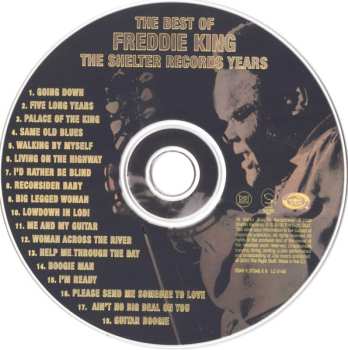 CD Freddie King: The Best Of Freddie King (The Shelter Records Years)