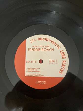 LP Freddie Roach: Down to Earth LTD