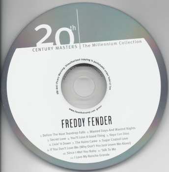 CD Freddy Fender: The Best Of Freddy Fender