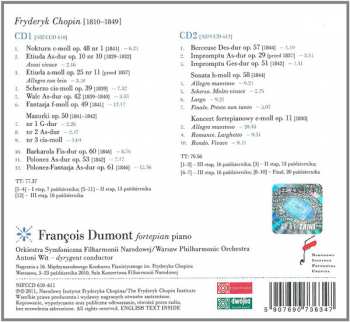 2CD Frédéric Chopin: Chopin. Polonaise In A Flat Major, Mazurkas Op. 50, Sonata In B Flat Minor