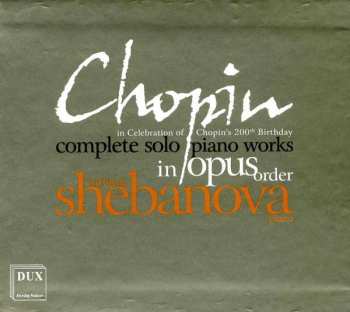 10CD Frédéric Chopin: Sämtliche Klavierwerke