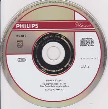 2CD Frédéric Chopin: The Complete Nocturnes - The Complete Impromptus