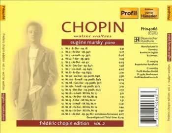 CD Frédéric Chopin: Walzer Waltzes