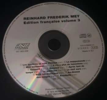 CD Frederik Mey: Edition Française Vol. 3