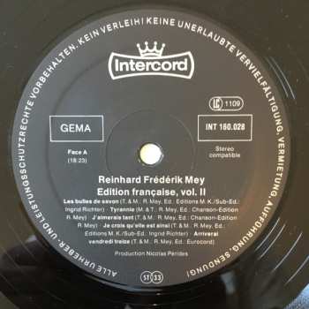 LP Frederik Mey: Edition Française Volume 2
