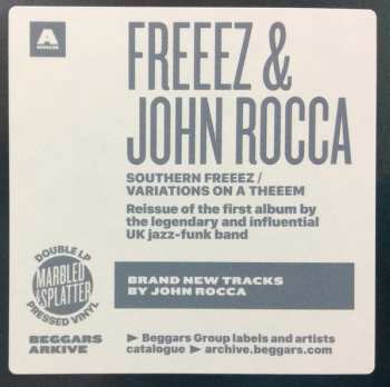 2LP Freeez: Southern Freeez / Variations On A Theeem LTD | CLR